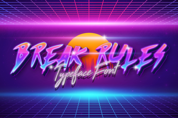 BreakRules: The Display Font That Demands Attention