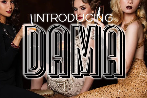 Dama: The Bold Serif for Impactful Design