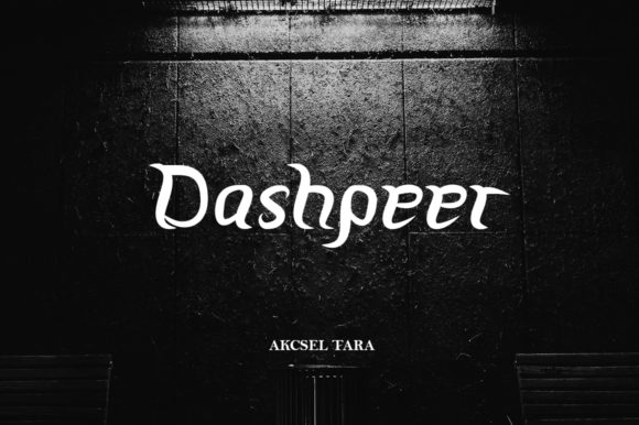 Dashpeer: A Bold Display Font for Creative Projects
