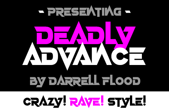 Deadly Advance: The Bold Display Font for High-Impact Designs