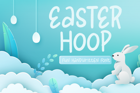 Easter Hoop: The Versatile Display Font for Creative Projects