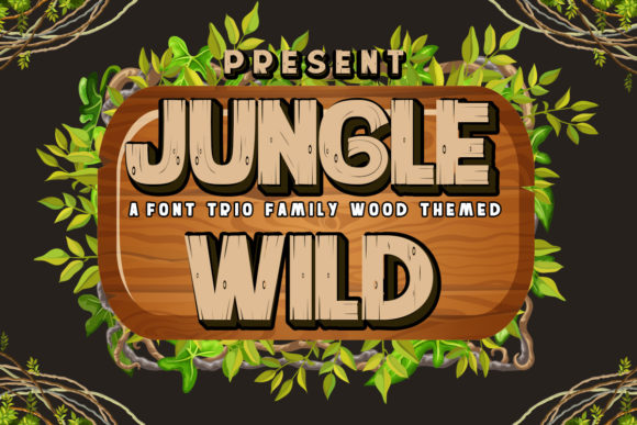 Jungle Wild: A Bold Typography Solution for Modern Branding