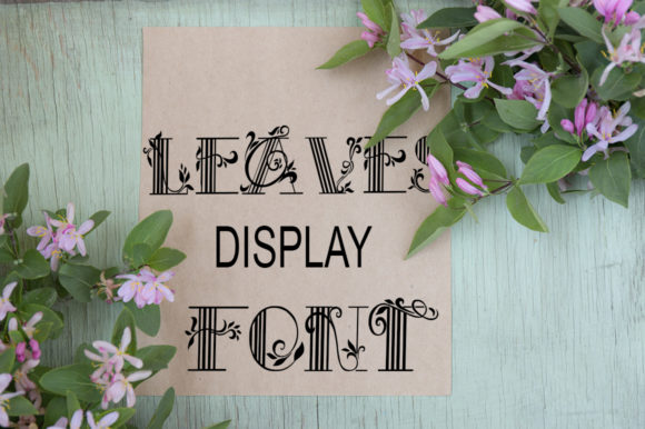 Leaves: A Vintage Display Font for Elegant Projects