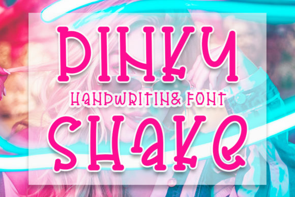 Pinky Shake: The Playful Display Font for Joyful Designs