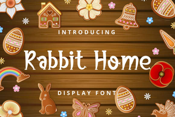 Rabbit Home: A Friendly Display Font for Standout Creative Projects