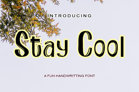 Stay Cool: A Versatile Display Font for Modern Design Projects