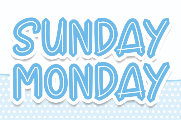 Sunday Monday