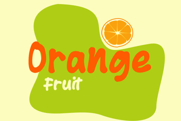 Unlocking the Joy of Design: Why Orange Fruit is the Perfect Playful Display Font