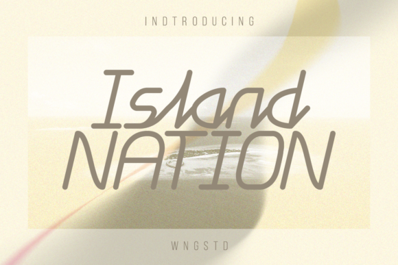 Unlocking the Vintage Charm of Island Nation: A Modern Typography Solution