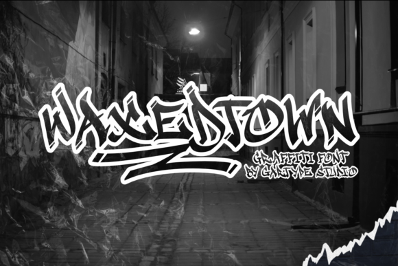 Waxedtown: The Ultimate Graffiti-Style Display Font for Creative Projects
